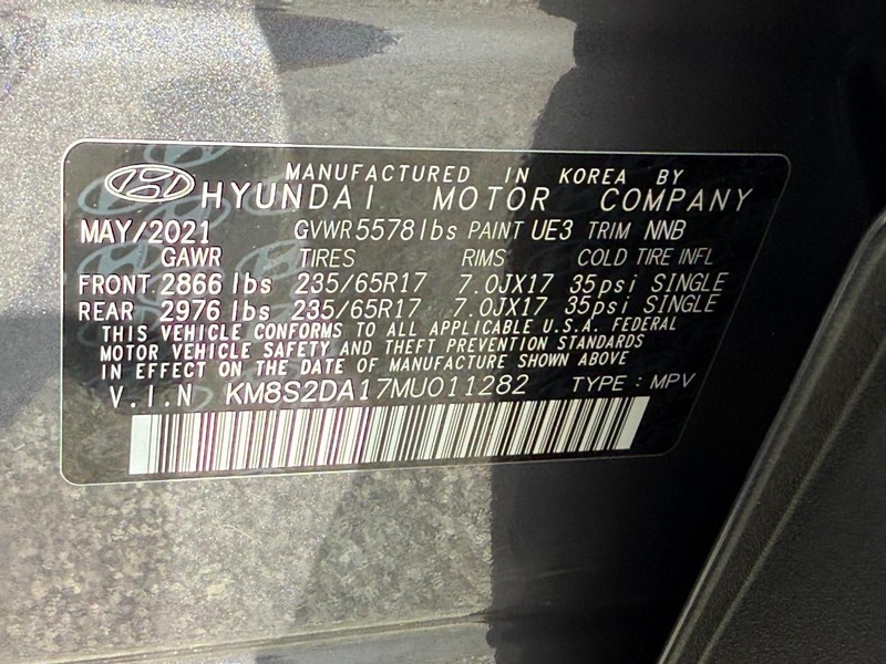 Hyundai Santa Fe Hybrid Vehicle Image 29