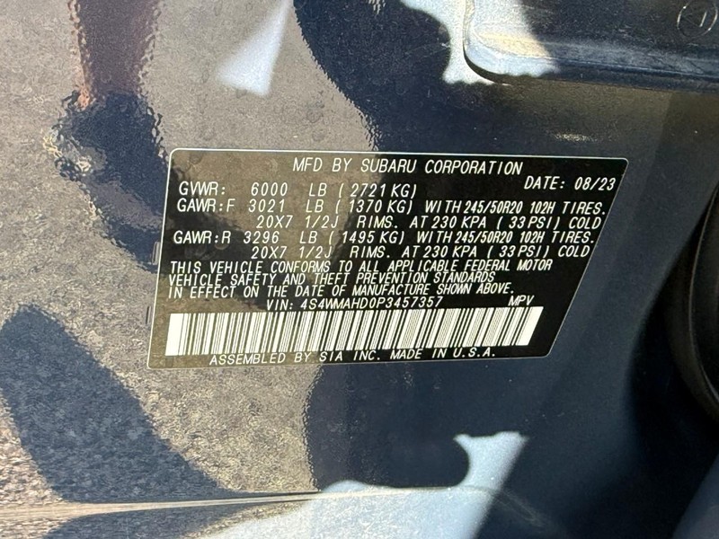 Subaru Ascent Vehicle Image 31