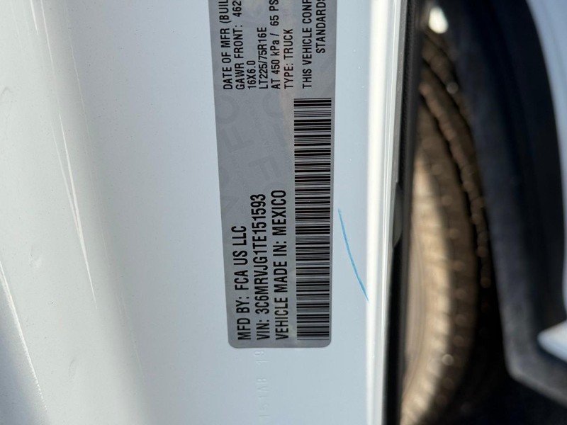 Ram ProMaster Cargo Van Vehicle Image 11