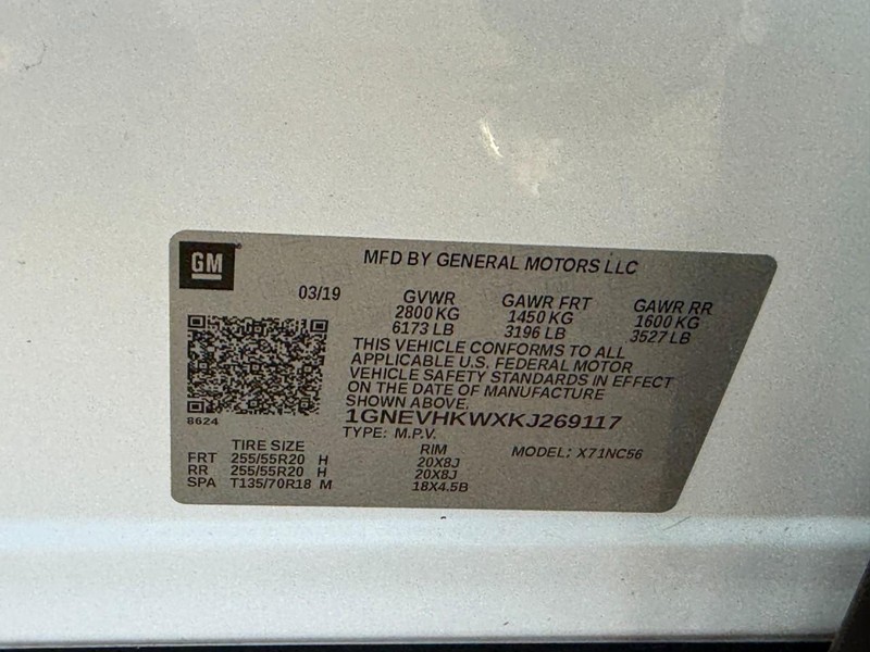 Chevrolet Traverse Vehicle Full-screen Gallery Image 27