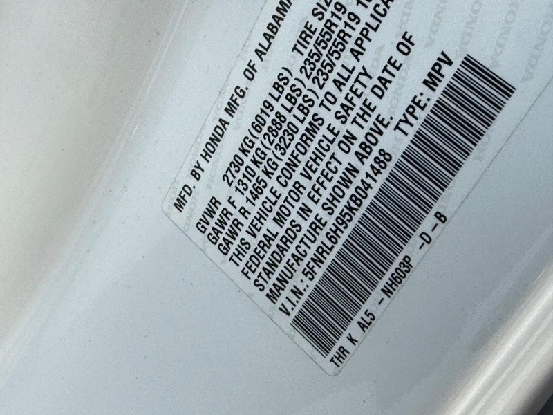 Honda Odyssey Vehicle Image 29