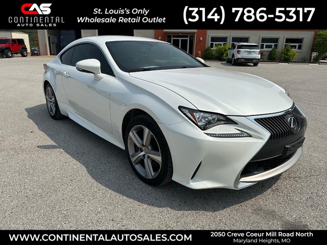 Maryland Heights MO 2016 Lexus RC 300 more details - lexus rc 300