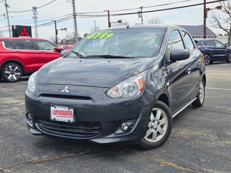 Used 2014 Mitsubishi Mirage ES with VIN ML32A4HJ2EH020076 for sale in Wilmington, MA