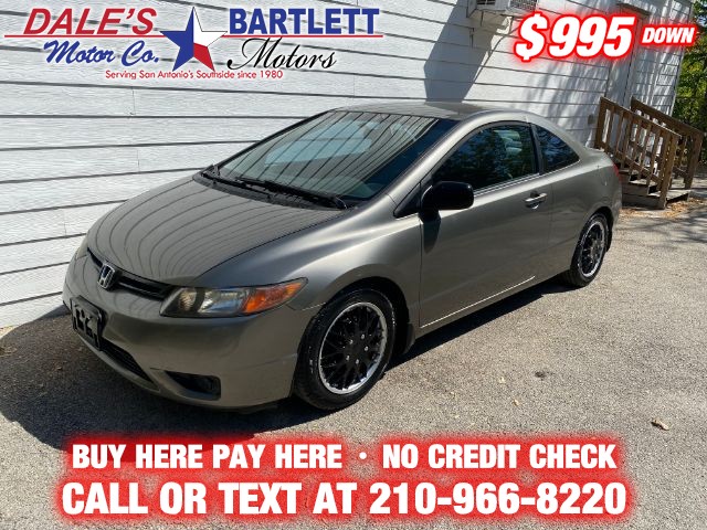 San Antonio TX 2007 Honda Civic Coupe more details - honda civic coupe