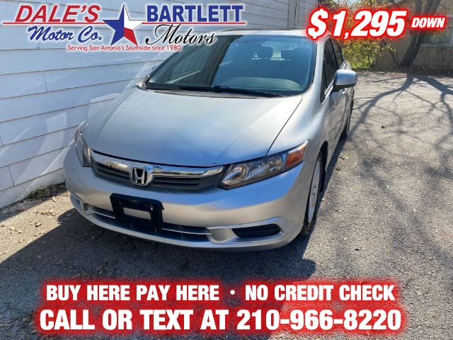 San Antonio TX 2012 Honda Civic Sedan more details - honda civic sedan