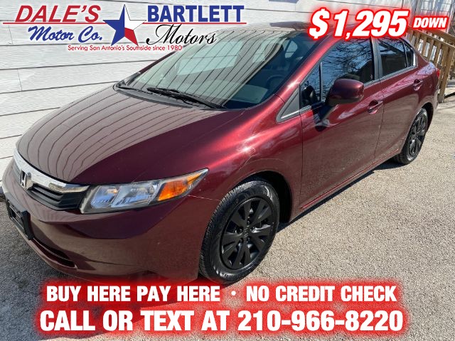 San Antonio TX 2012 Honda Civic Sedan more details - honda civic sedan