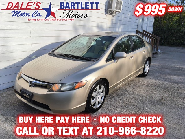 San Antonio TX 2008 Honda Civic Sedan more details - honda civic sedan
