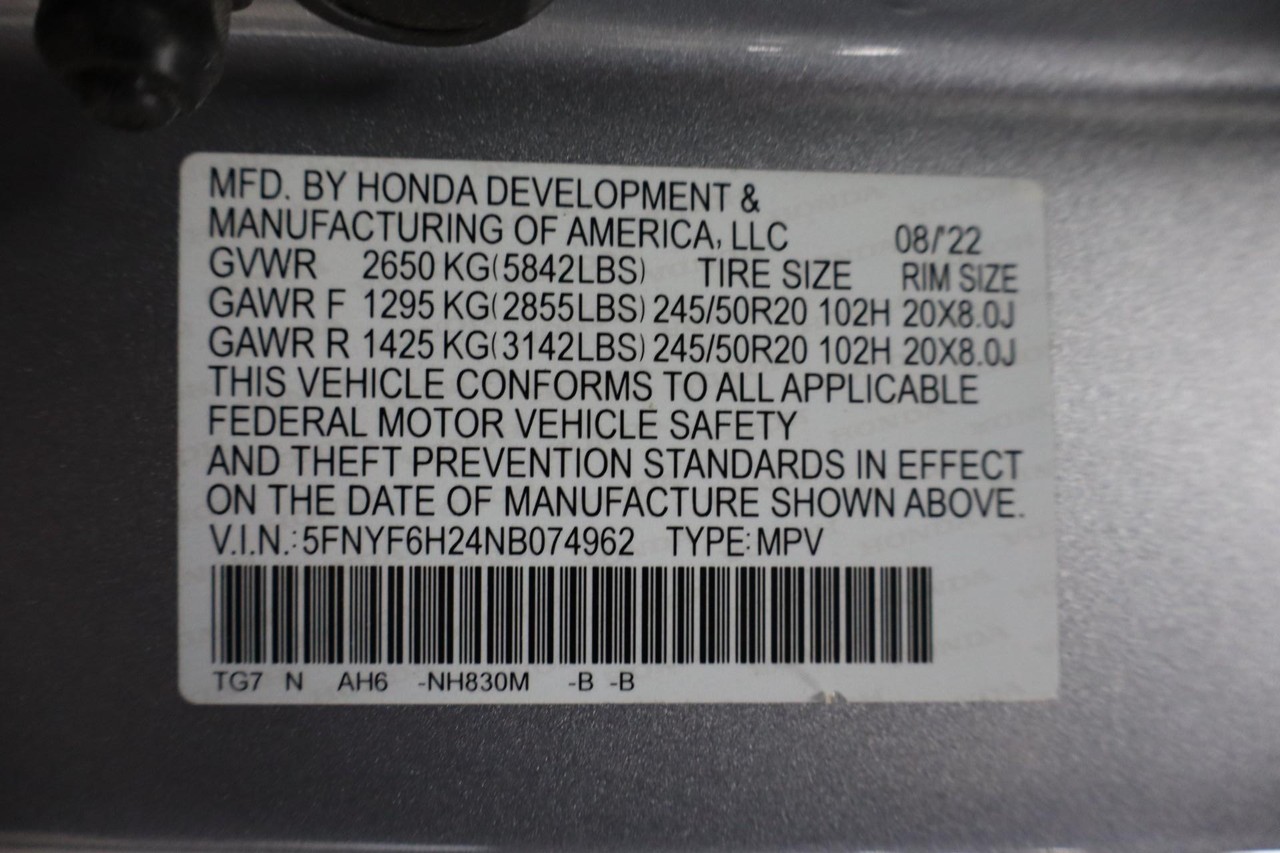 Honda Pilot Vehicle Full-screen Gallery Image 22