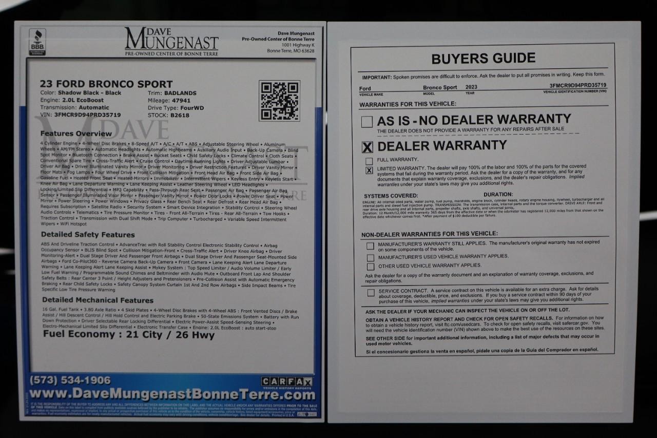 Ford Bronco Sport Vehicle Full-screen Gallery Image 20