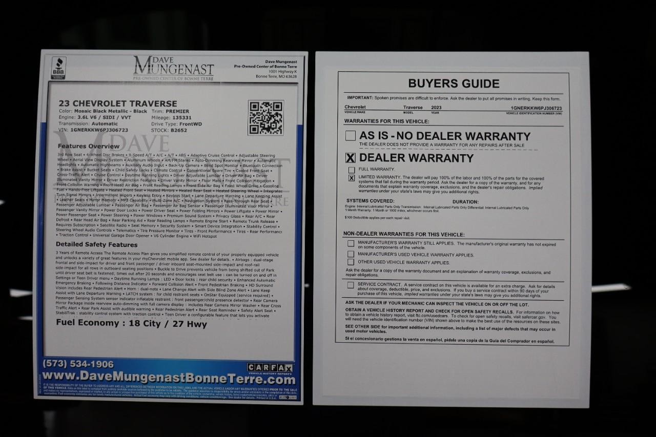 Chevrolet Traverse Vehicle Full-screen Gallery Image 24