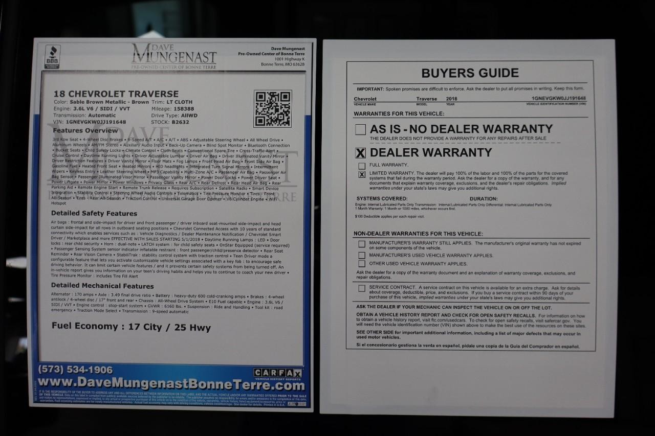 Chevrolet Traverse Vehicle Full-screen Gallery Image 22