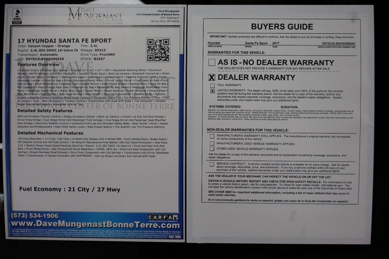 Hyundai Santa Fe Sport Vehicle Full-screen Gallery Image 20