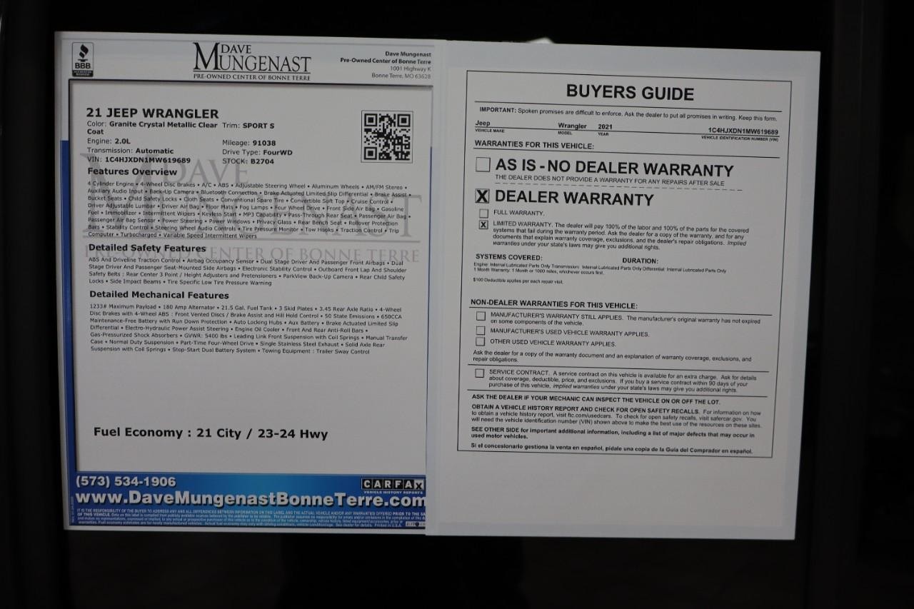 Jeep Wrangler Vehicle Full-screen Gallery Image 20