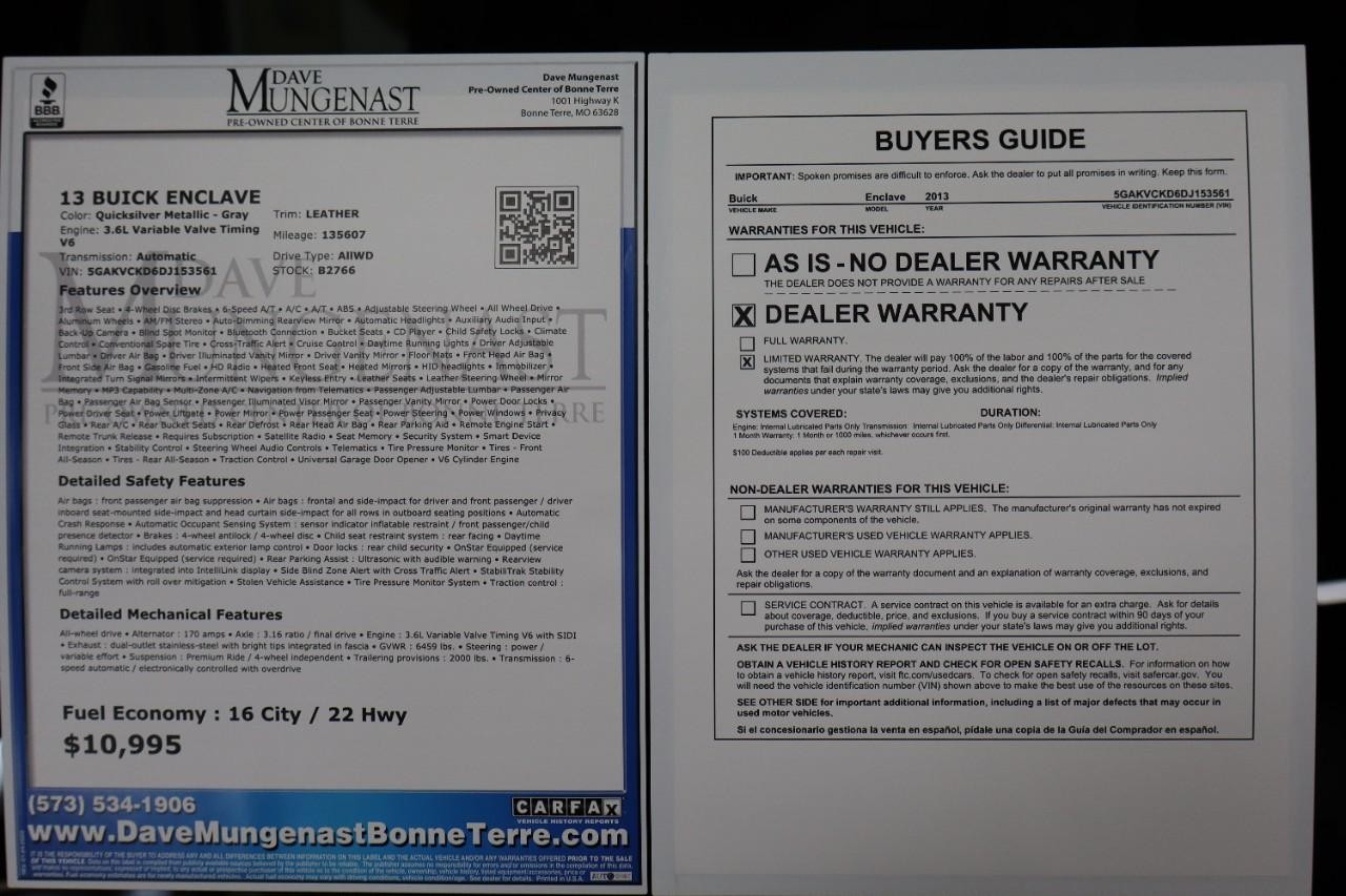 Buick Enclave Vehicle Full-screen Gallery Image 34