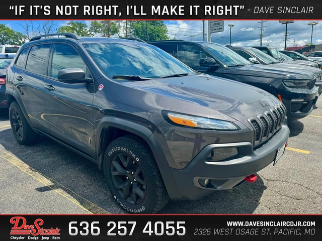 2018 Jeep Cherokee 4WD Trailhawk at Dave Sinclair Chrysler Dodge Jeep Ram in Pacific MO