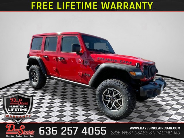 2024 Jeep Wrangler Rubicon at Dave Sinclair Chrysler Dodge Jeep Ram in Pacific MO