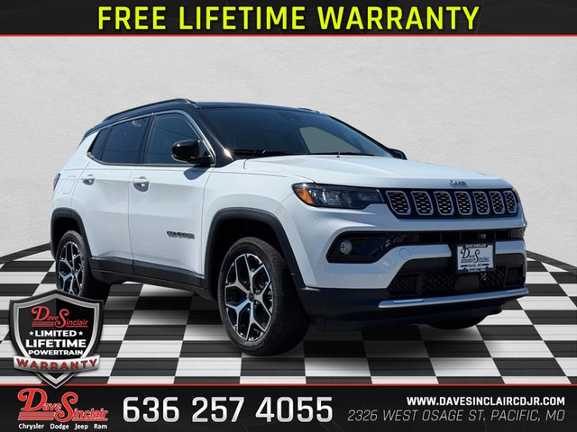 2025 Jeep Compass Limited at Dave Sinclair Chrysler Dodge Jeep Ram in Pacific MO
