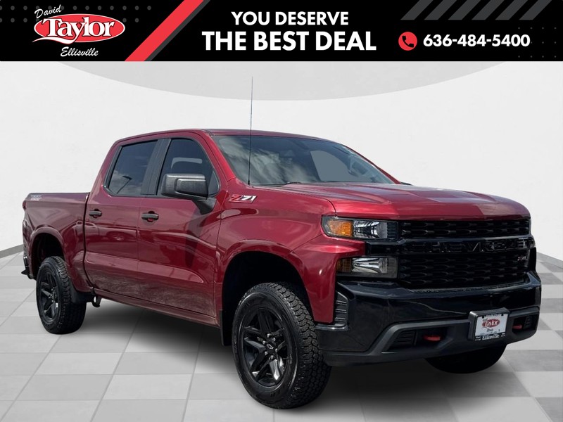 Used 2020 Chevrolet Silverado 1500 Custom with VIN 1GCPYCEF2LZ161553 for sale in Ellisville, MO
