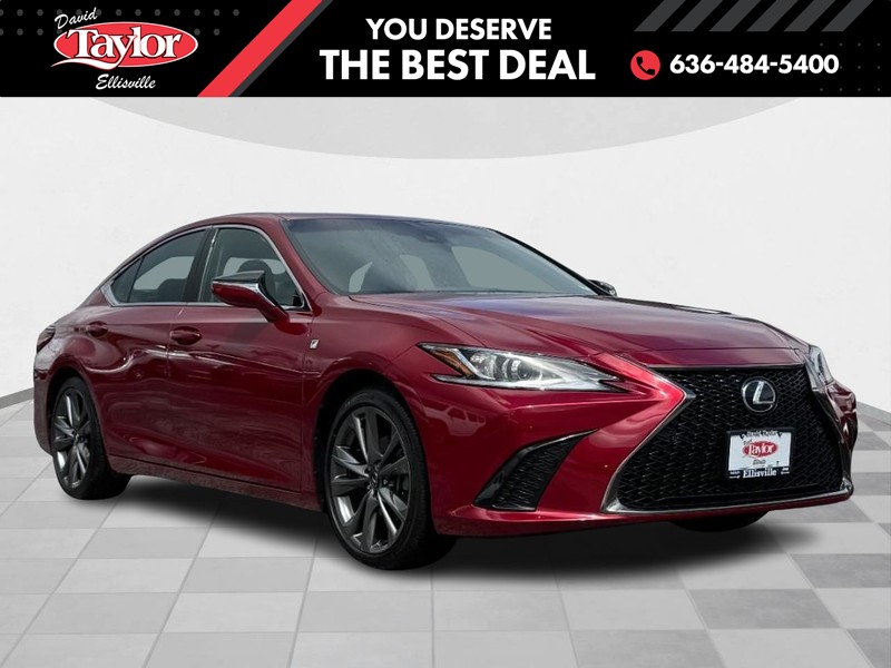 Used 2021 Lexus ES F SPORT with VIN 58AGZ1B15MU092631 for sale in Ellisville, MO