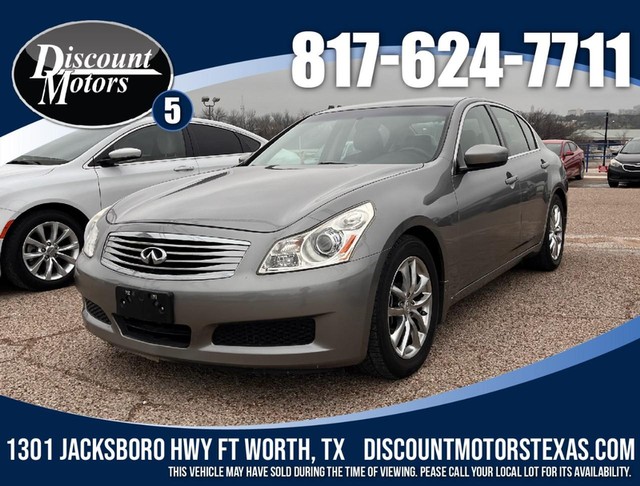 INFINITI G37 Sedan Journey - Fort Worth TX
