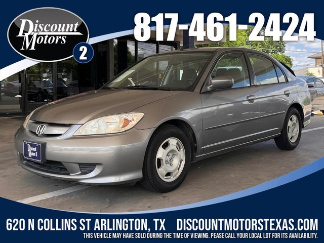 more details - honda civic hybrid
