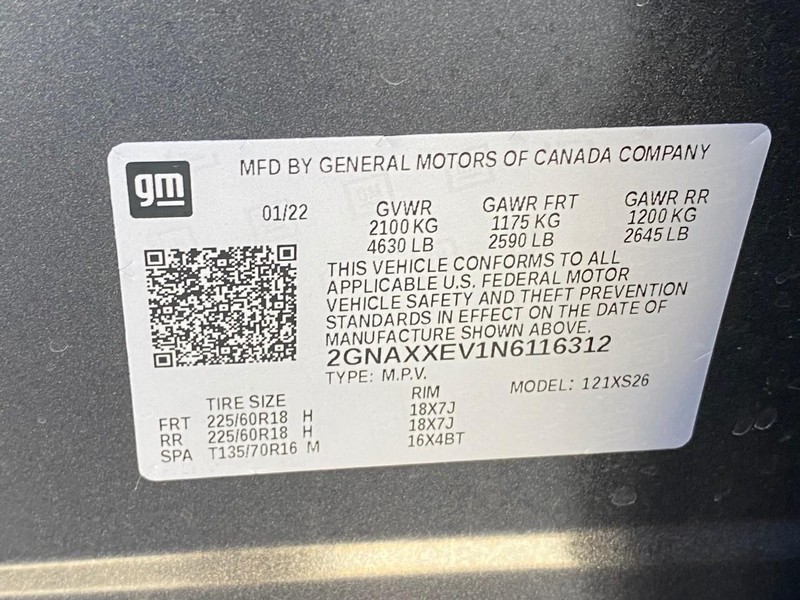 Chevrolet Equinox Vehicle Full-screen Gallery Image 29