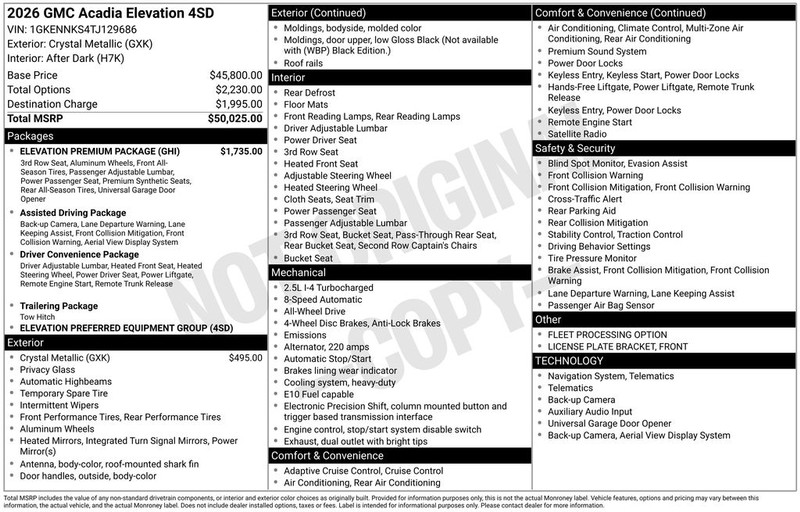 GMC Acadia Vehicle Full-screen Gallery Image 43