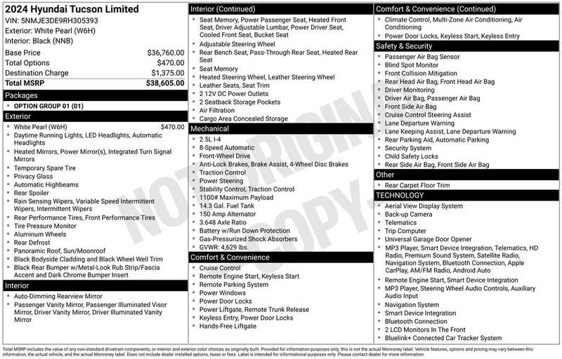 Hyundai Tucson Vehicle Full-screen Gallery Image 44