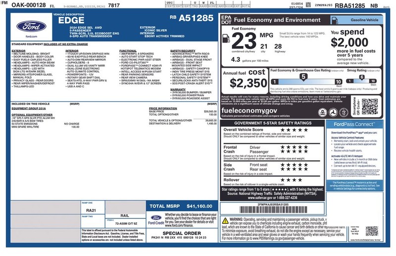 Ford Edge Vehicle Full-screen Gallery Image 40