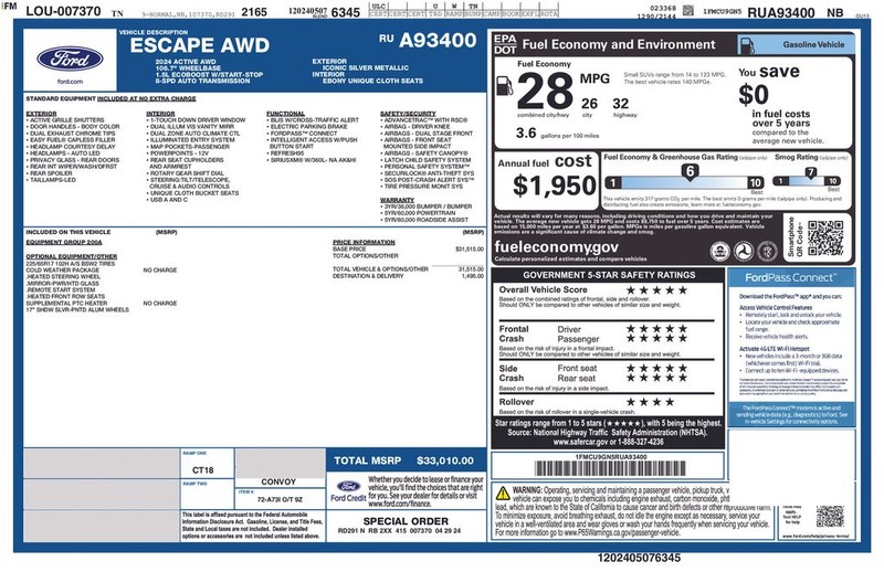 Ford Escape Vehicle Full-screen Gallery Image 41