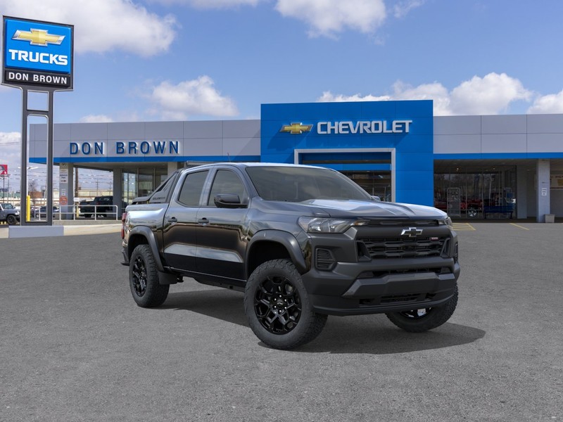 Black 2026 Chevrolet Colorado Pickup Truck Four-Wheel Drive Automatic