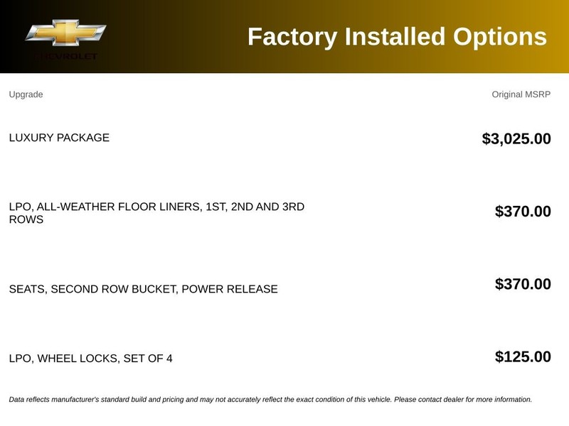 Chevrolet Tahoe Vehicle Full-screen Gallery Image 18