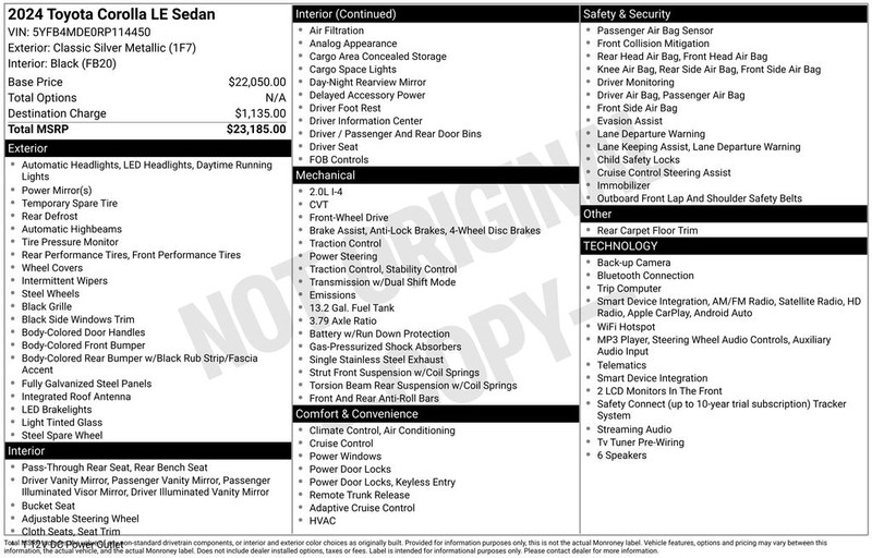 Toyota Corolla Vehicle Full-screen Gallery Image 38