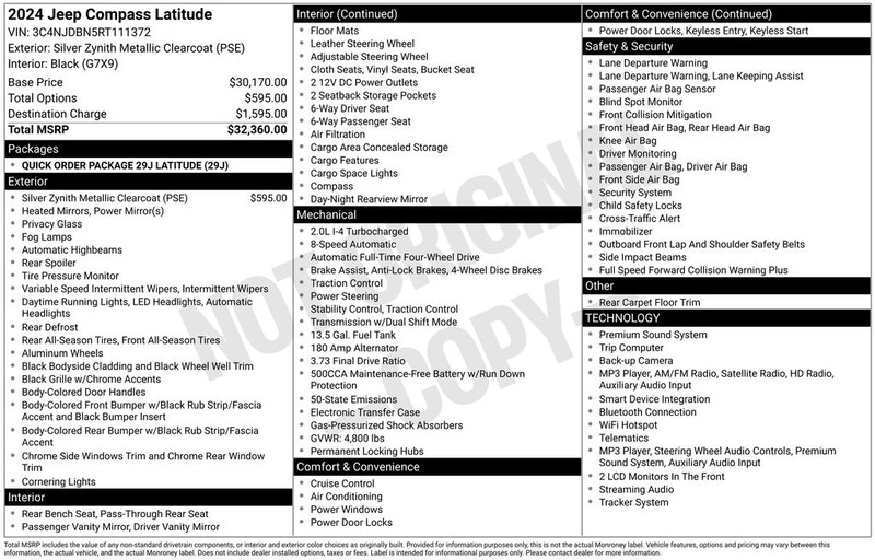 Jeep Compass Vehicle Full-screen Gallery Image 29