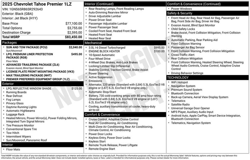 Chevrolet Tahoe Vehicle Full-screen Gallery Image 20