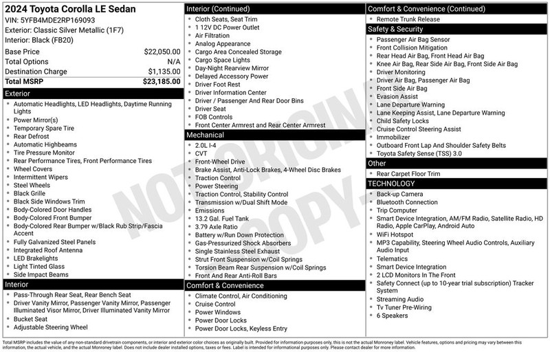 Toyota Corolla Vehicle Full-screen Gallery Image 4