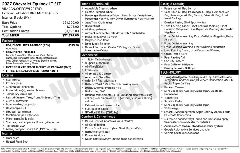 Chevrolet Equinox Vehicle Full-screen Gallery Image 4