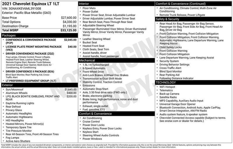 Chevrolet Equinox Vehicle Full-screen Gallery Image 6
