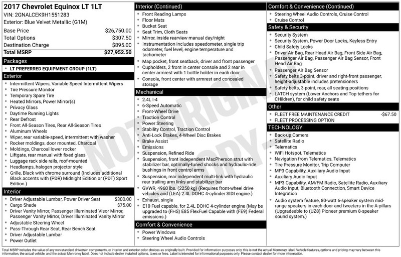 Chevrolet Equinox Vehicle Full-screen Gallery Image 4