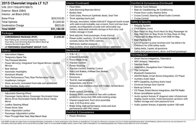 Chevrolet Impala Vehicle Full-screen Gallery Image 4