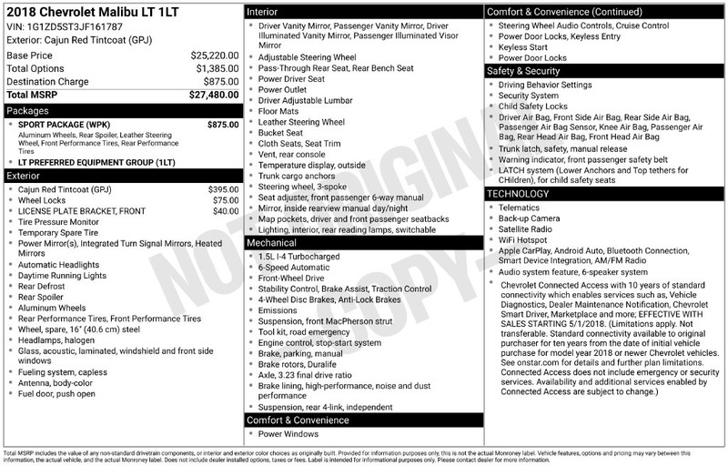 Chevrolet Malibu Vehicle Full-screen Gallery Image 6