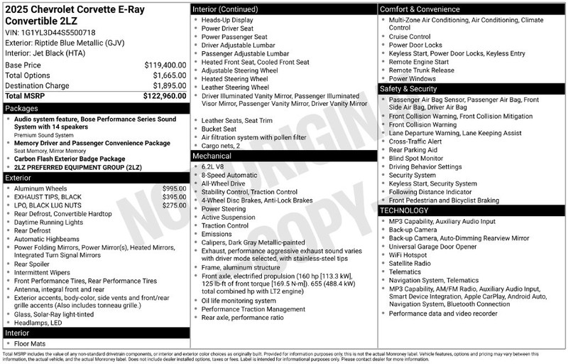 Chevrolet Corvette Vehicle Full-screen Gallery Image 6
