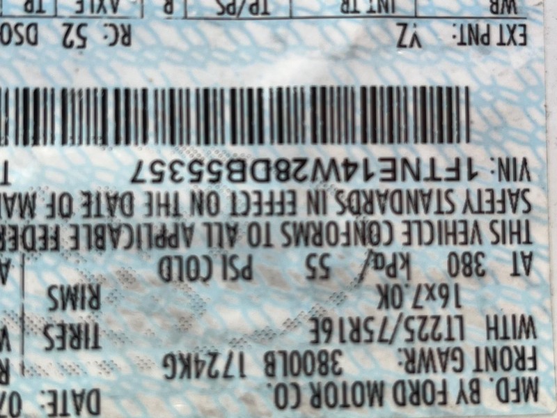 Ford Econoline Cargo Van Vehicle Image 10