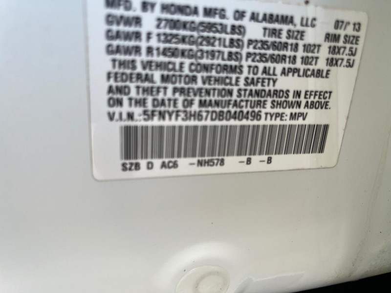 Honda Pilot Vehicle Image 15