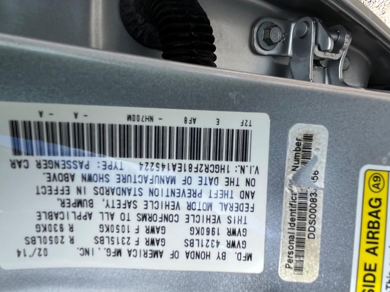 Honda Accord Sedan Vehicle Image 14