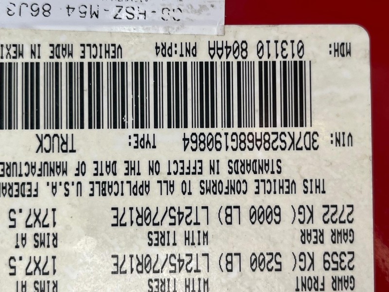 Dodge Ram 2500 Vehicle Image 14
