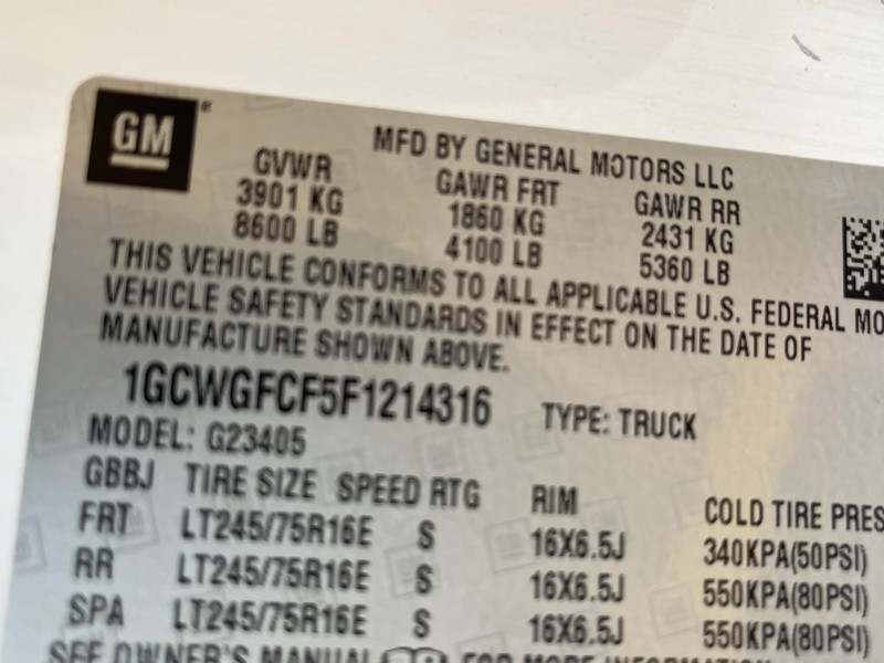 Chevrolet Express Cargo Van Vehicle Image 10