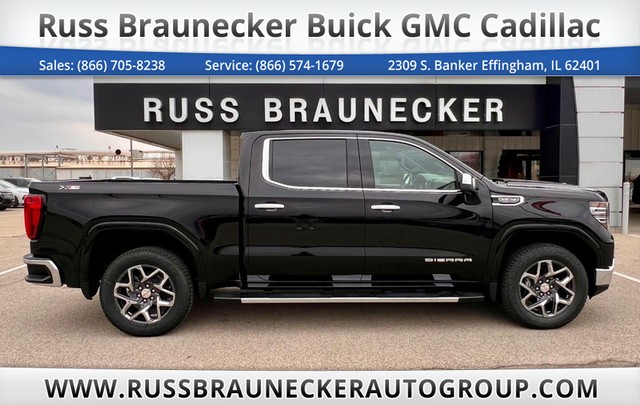 2025 GMC Sierra 1500 SLT at Russ Braunecker Cadillac Buick GMC in Effingham IL