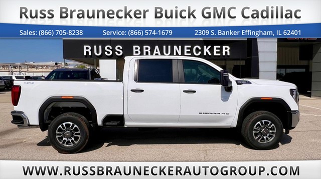 2025 GMC Sierra 3500HD Pro at Russ Braunecker Cadillac Buick GMC in Effingham IL