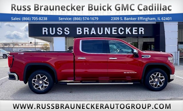 2025 GMC Sierra 1500 SLT at Russ Braunecker Cadillac Buick GMC in Effingham IL